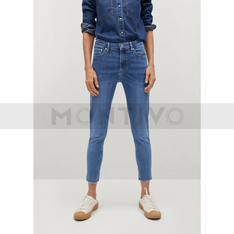 MNG Crop Skinny Jeans | Montivo Pakistan