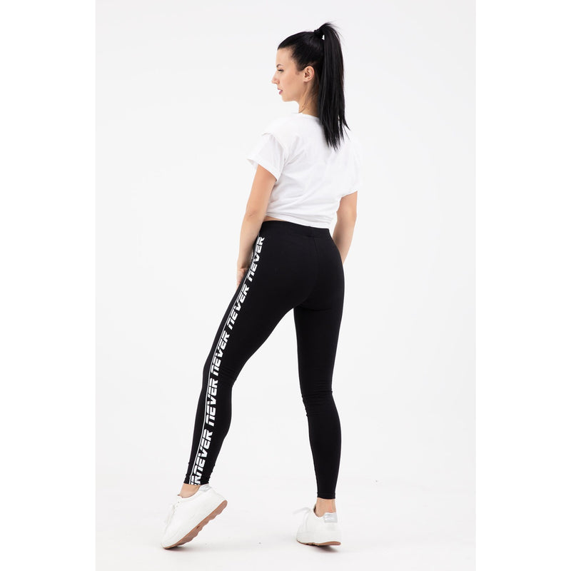 Black Side Stripe Leggings | Montivo Pakistan
