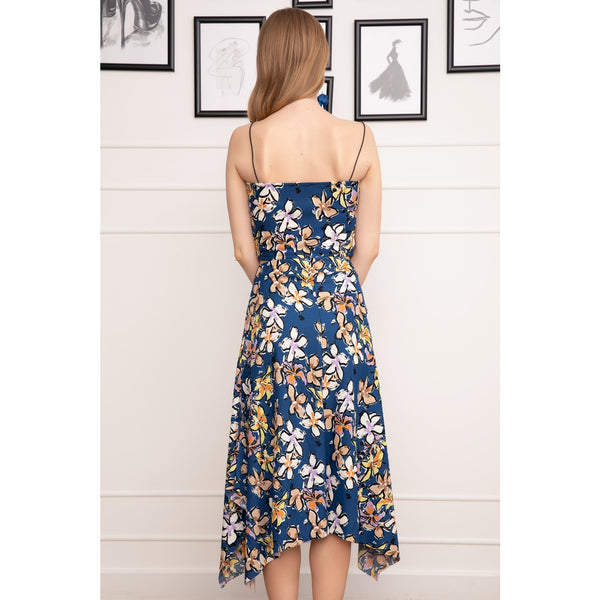 Blue Floral Co-Ord Set | Montivo Pakistan