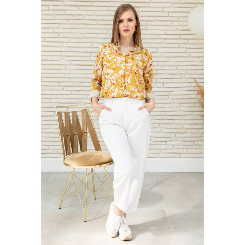 Patterned Full Sleeves Shirt | Montivo Pakistan