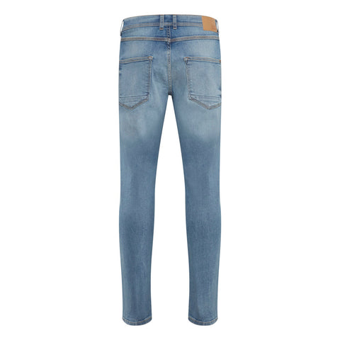 Solid Blue Slim Jeans | Montivo Pakistan