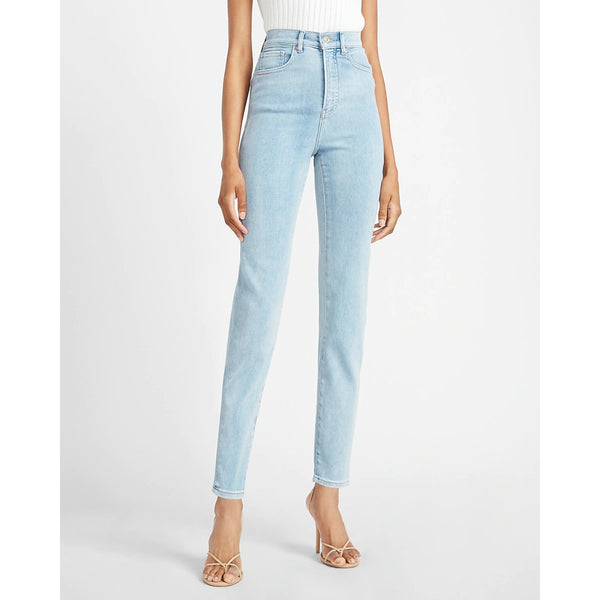 Super High Waisted Light Wash Slim Jeans | Montivo Pakistan