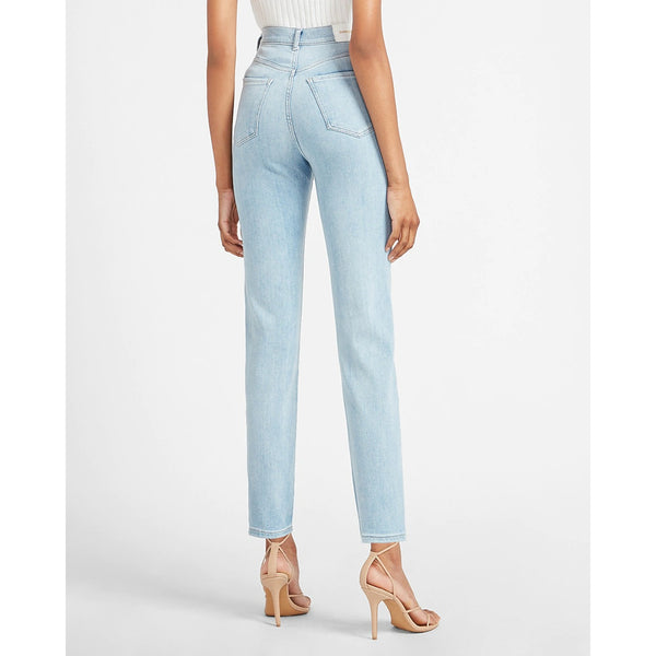 Super High Waisted Light Wash Slim Jeans | Montivo Pakistan