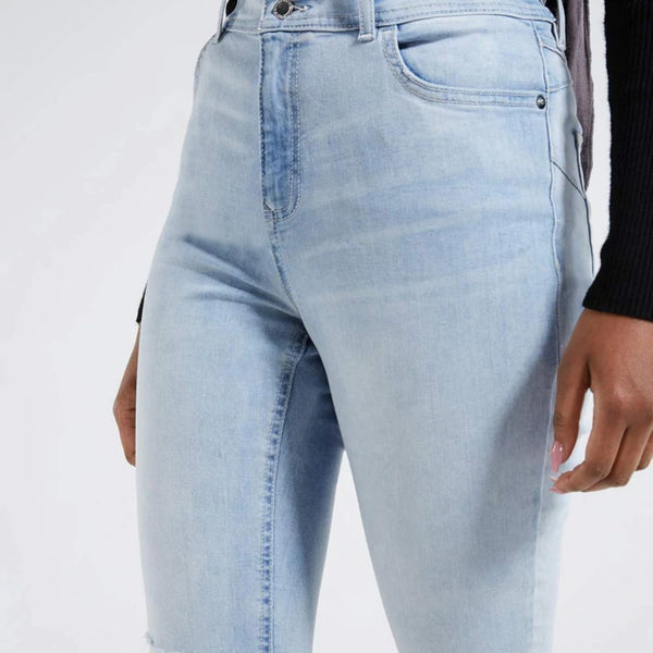 FF Light Blue Push Up Jeans | Montivo Pakistan