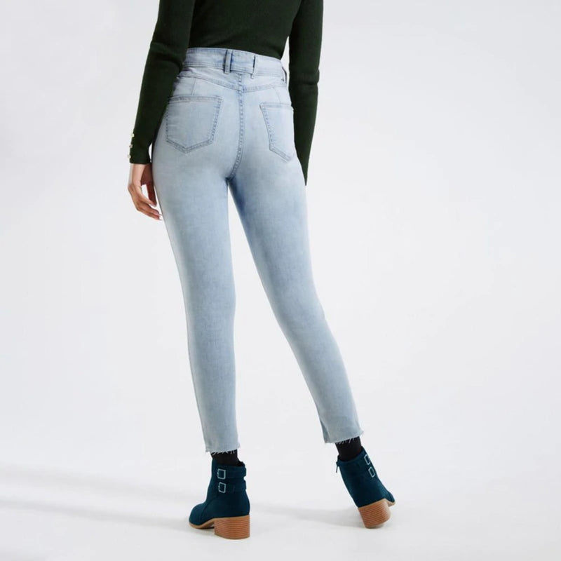 FF Light Blue Push Up Jeans | Montivo Pakistan