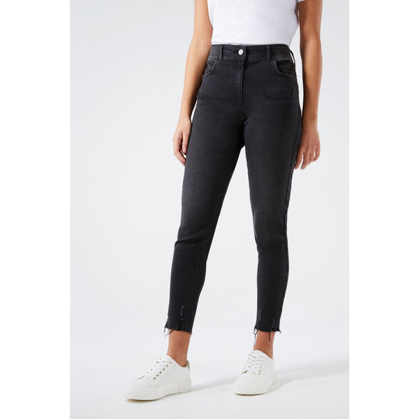FF Charcoal Black Push Up Jeans | Montivo Pakistan
