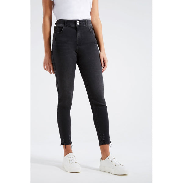 FF Black Ripped Pushup Jeans | Montivo Pakistan