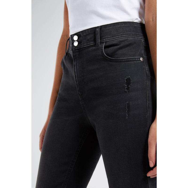 FF Black Ripped Pushup Jeans | Montivo Pakistan