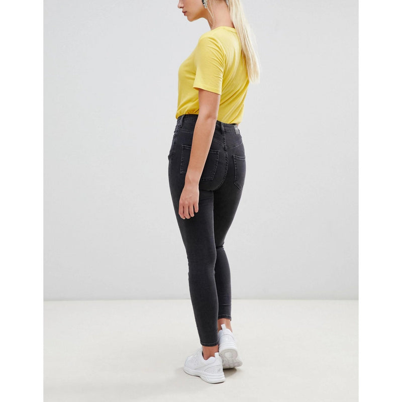 WD Extra High Skinny Charcoal Jeans | Montivo Pakistan