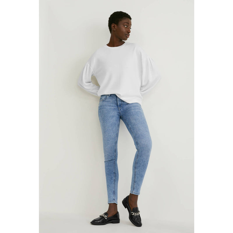 CA Acid Blue Shaping High Jeans | Montivo Pakistan
