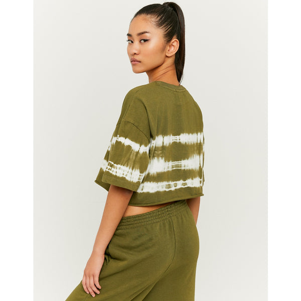 TW Cropped Oversized Green Tshirt | Montivo Pakistan