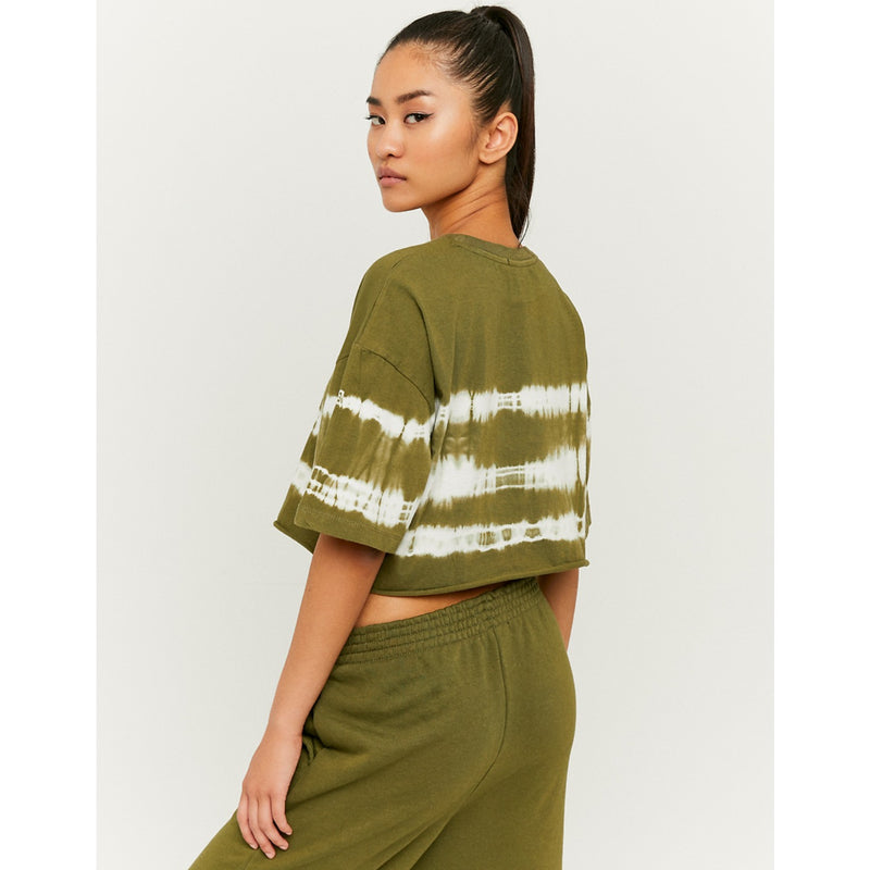 TW Cropped Oversized Green Tshirt | Montivo Pakistan