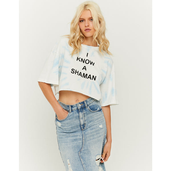 TW Cropped Oversized Printed Tshirt | Montivo Pakistan