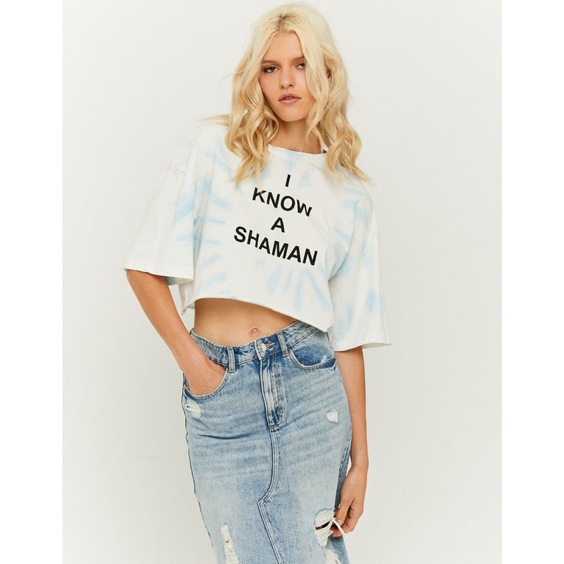 TW Cropped Oversized Printed Tshirt | Montivo Pakistan
