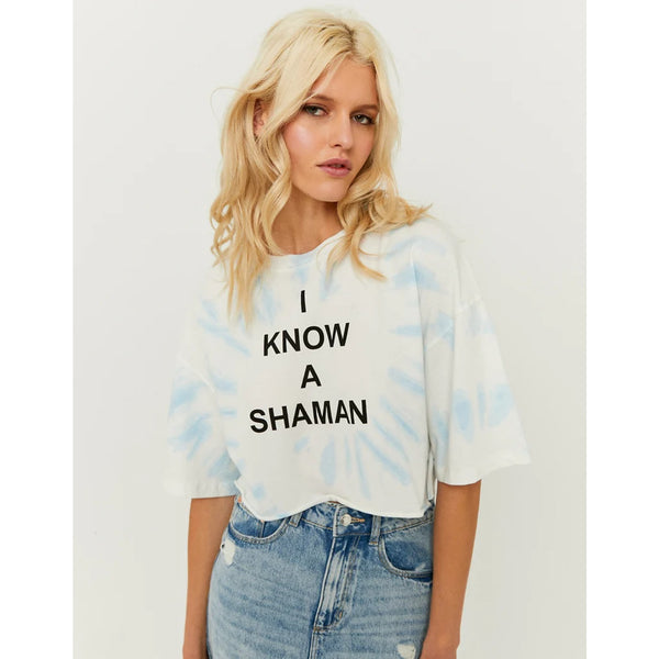 TW Cropped Oversized Printed Tshirt | Montivo Pakistan