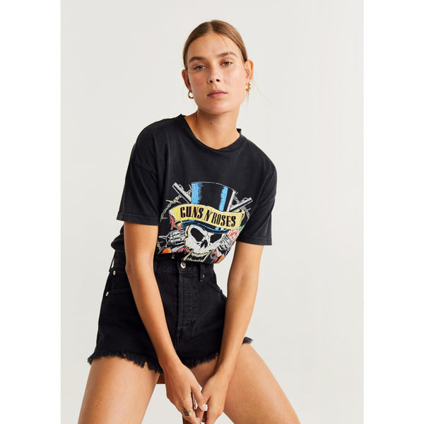 MNG GNR Charcoal Tshirt | Montivo Pakistan
