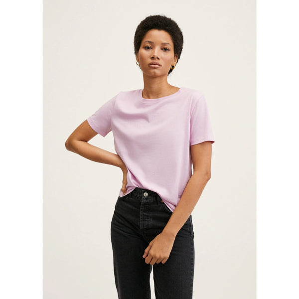 MNG Lilac Cotton Tshirt | Montivo Pakistan