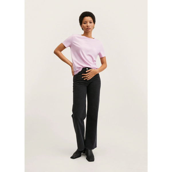 MNG Lilac Cotton Tshirt | Montivo Pakistan