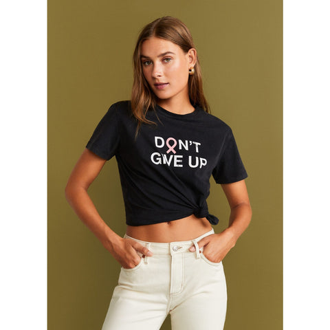 MNG Black Printed Tshirt | Montivo Pakistan