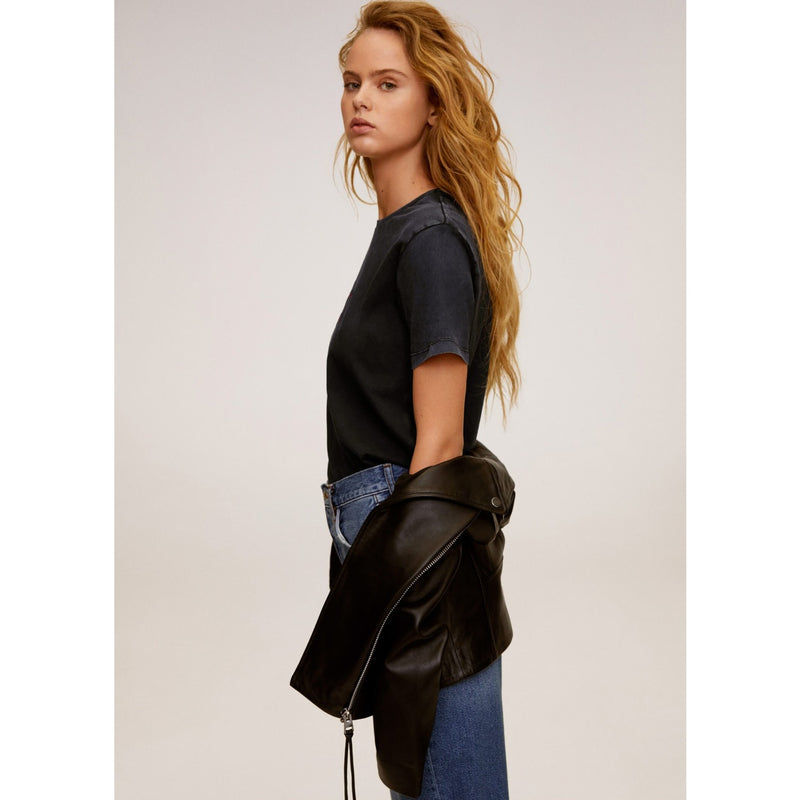 MNG Black Message Tshirt | Montivo Pakistan
