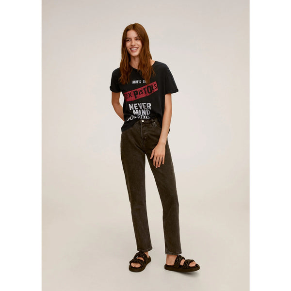 MNG Charcoal Pistols Printed Tshirt | Montivo Pakistan