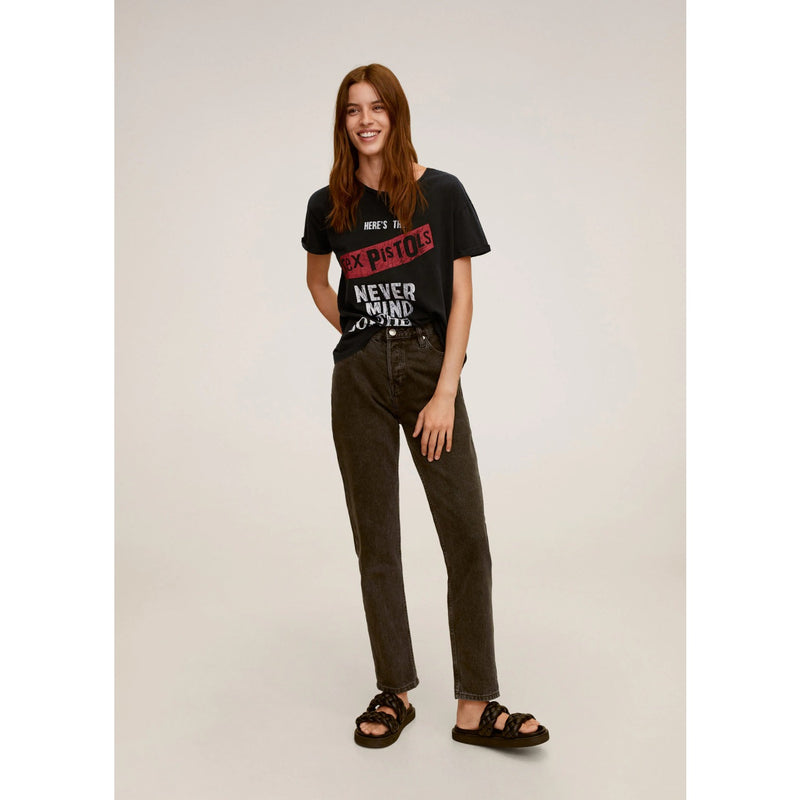 MNG Charcoal Pistols Printed Tshirt | Montivo Pakistan