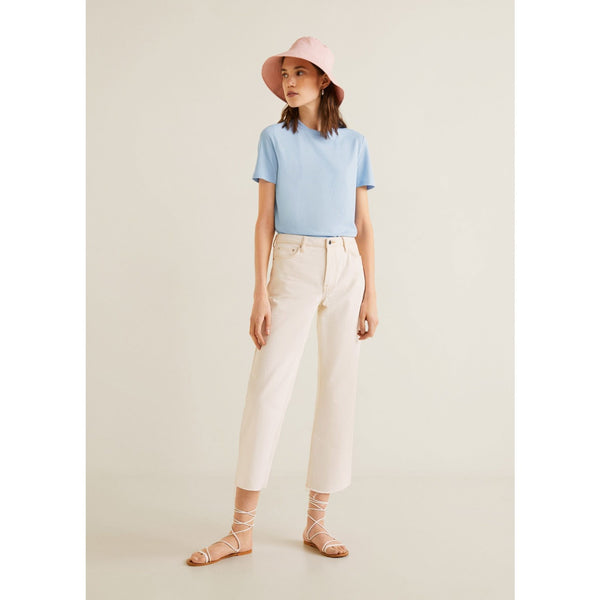 MNG Blue Plain Tshirt | Montivo Pakistan