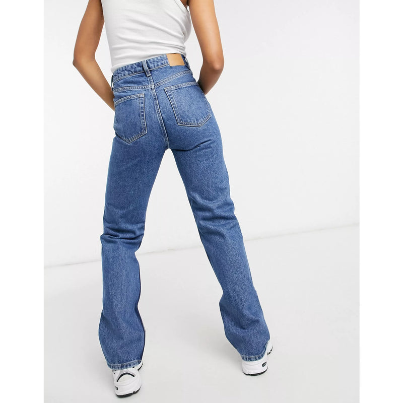 WD Skew Split Hem Jeans | Montivo Pakistan