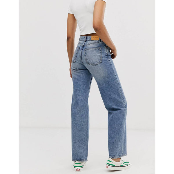 Monki Blue Wide Leg Jeans | Montivo Pakistan