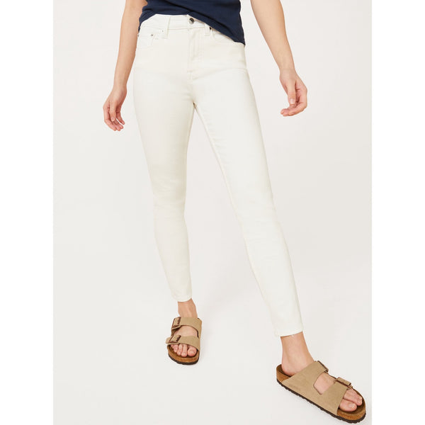 FA White High Rise Skinny Jeans | Montivo Pakistan