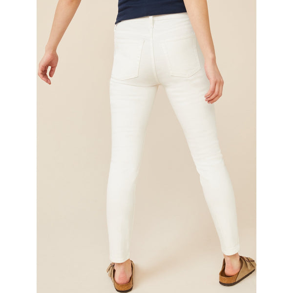 FA White High Rise Skinny Jeans | Montivo Pakistan