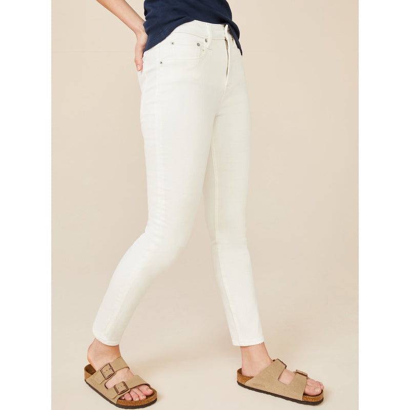 FA White High Rise Skinny Jeans | Montivo Pakistan