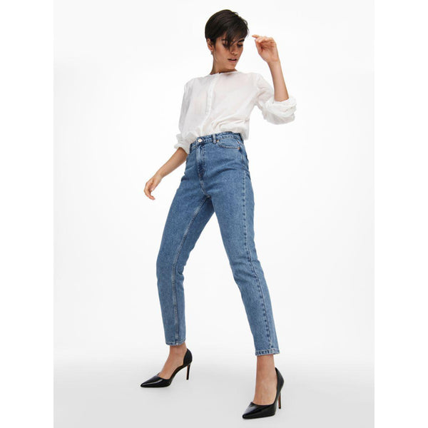 Only Women Blue Mom Jeans | Montivo Pakistan