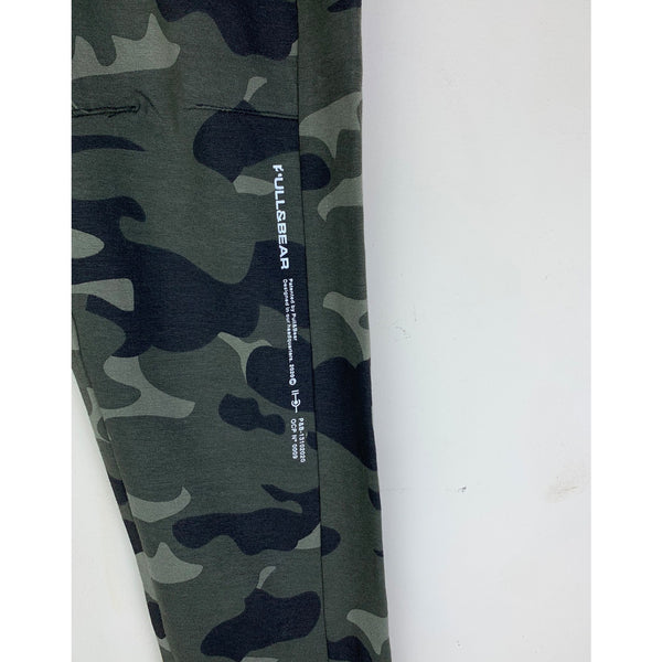 PB Green Camo Slim Joggers | Montivo Pakistan