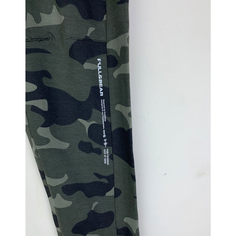 PB Green Camo Slim Joggers | Montivo Pakistan