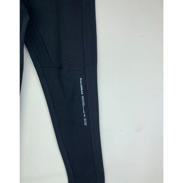 PB Black Terry Slim Joggers | Montivo Pakistan