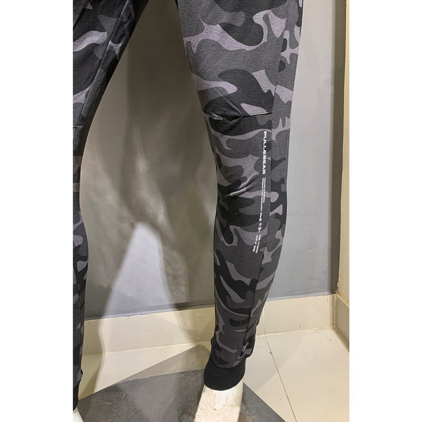 PB Grey Camo Slim Joggers | Montivo Pakistan