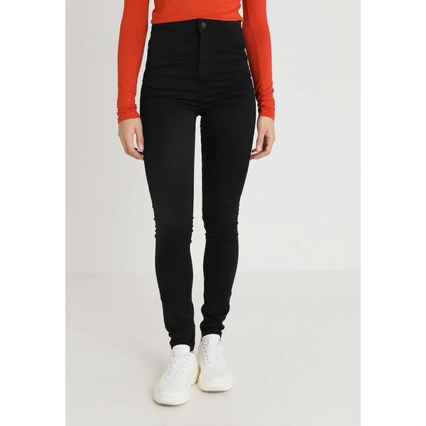 WD High Waist Black Jeggings | Montivo Pakistan