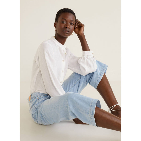 MNG Light Blue Culotte relaxed jeans | Montivo Pakistan