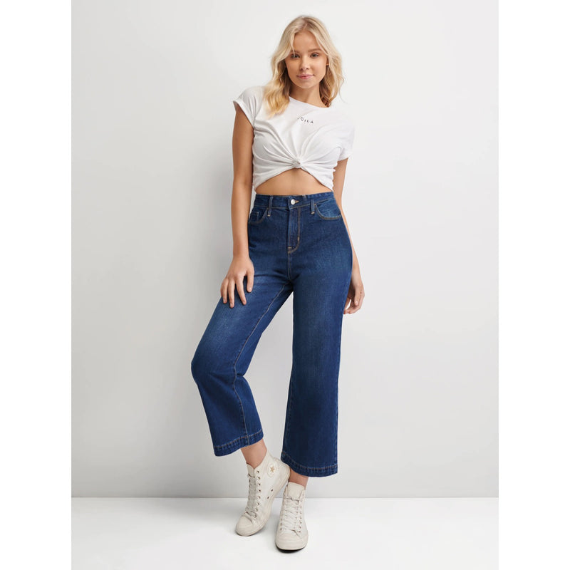 ON High Rise Slim Wide Leg Jeans | Montivo Pakistan