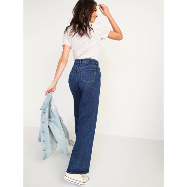 ON High Rise Wide Leg Jeans | Montivo Pakistan