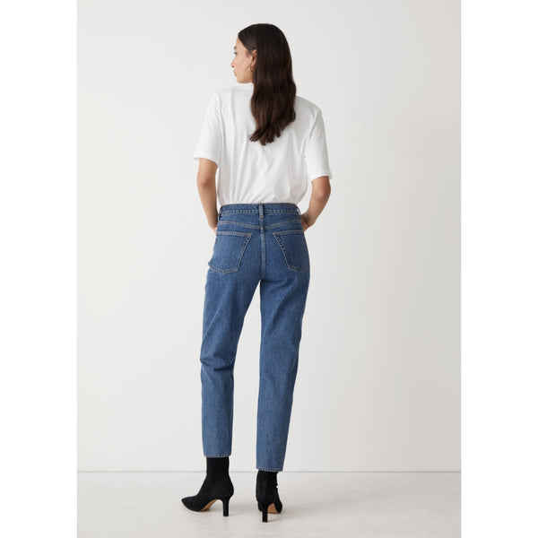 &OS High Waist Blue Cut Jeans | Montivo Pakistan