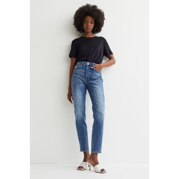HM Mom Fit Button Fly Jeans | Montivo Pakistan