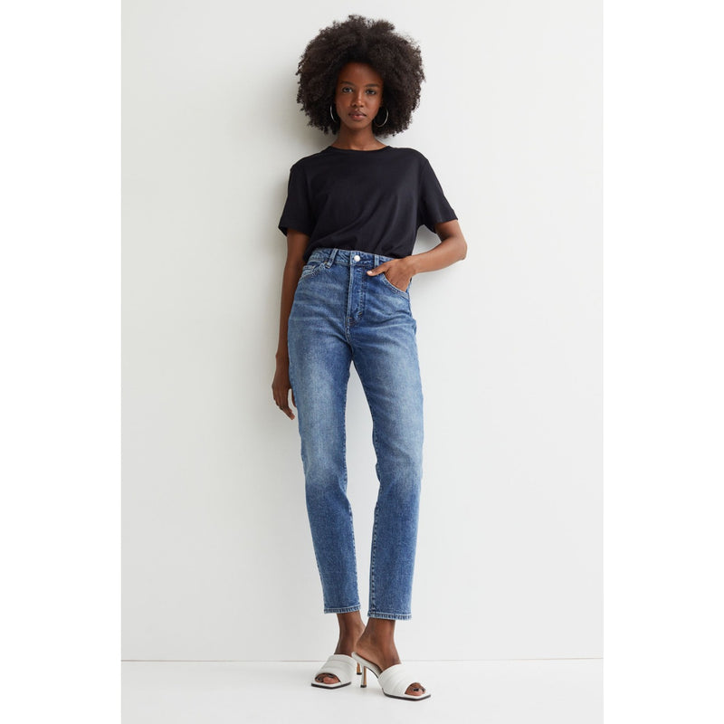 HM Mom Fit Button Fly Jeans | Montivo Pakistan