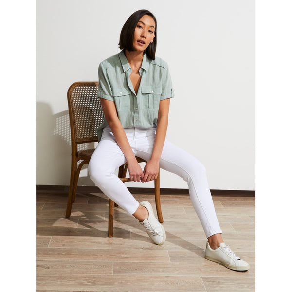 JJ White Skinny High Rise Jeans | Montivo Pakistan