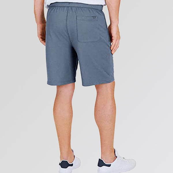 EB Lounge Blue Melange Shorts | Montivo Pakistan
