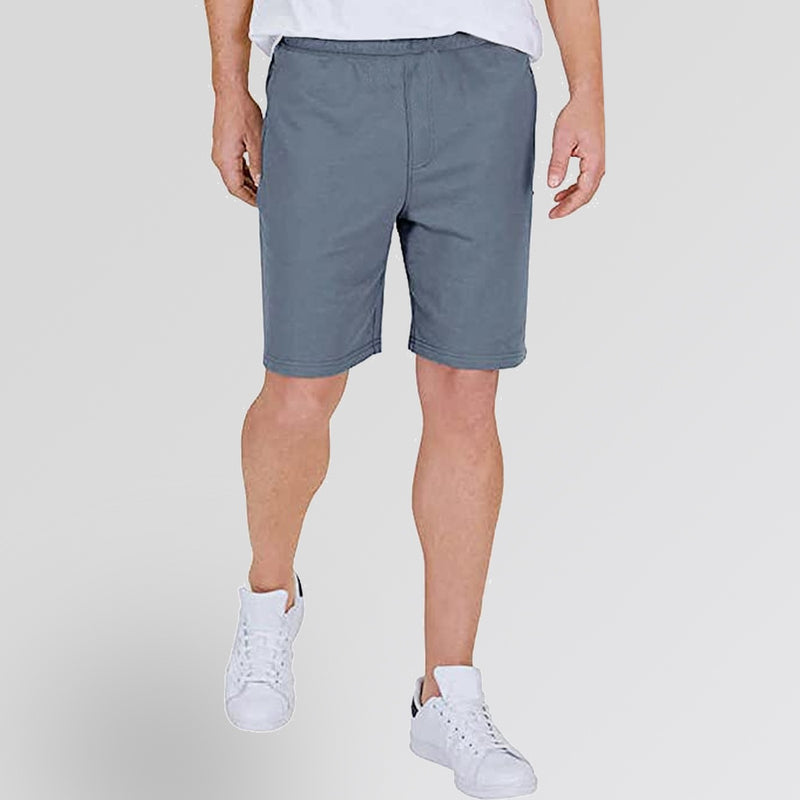 EB Lounge Blue Melange Shorts | Montivo Pakistan