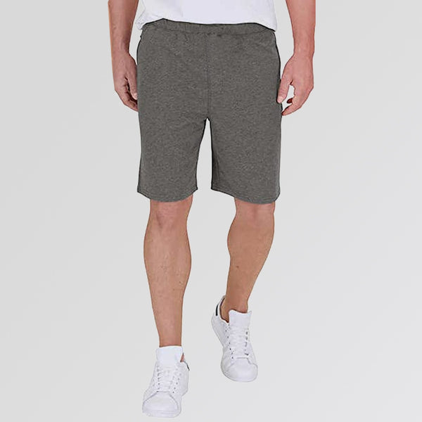 EB Lounge Grey Melange Shorts | Montivo Pakistan