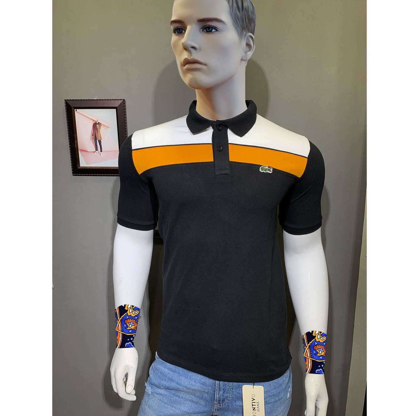 Lcste Sports Black Polo | Montivo Pakistan