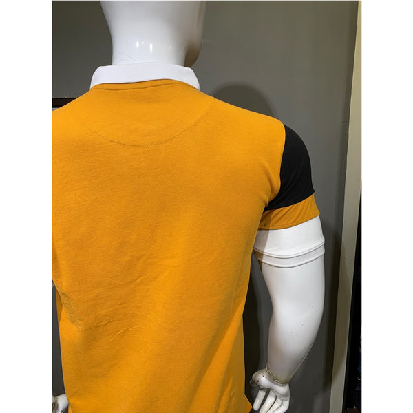 Lcste Raglan Sleeves Mustard Polo | Montivo Pakistan